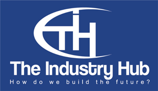 The Industry Hub: How Do We Build the Future? Logo: The Industry Hub: How Do We Build the Future?
